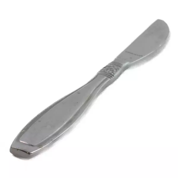 Set of 6 Oneida Vista Stainless Modern Solid Steak Knives 9.5"