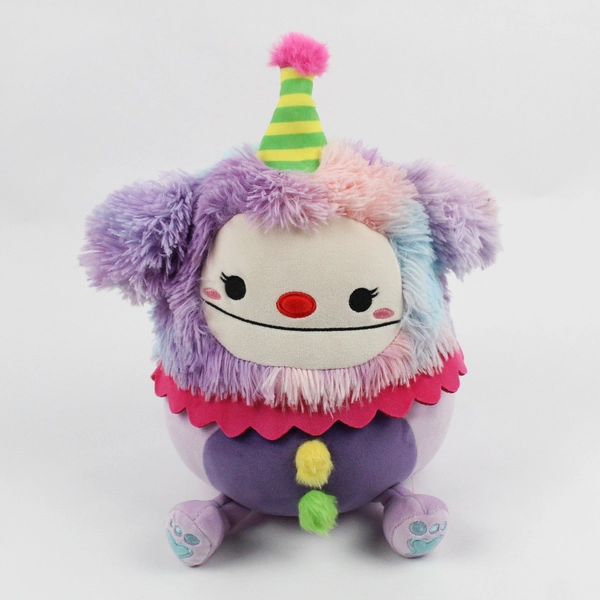 Squishmallows Yekaterina the Bigfoot Clown Plush Toy 9"