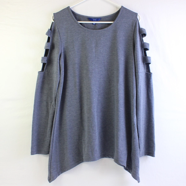 APT. 9 Women's Open Shoulder Blouse Top Size M