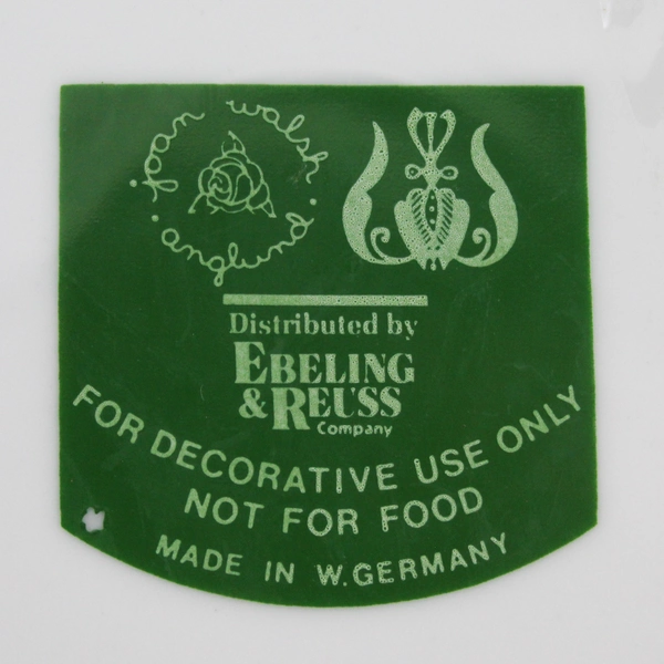 Joan Walsh Anglund MARCH Decorative Plate Spring West Germany Ebeling & Reuss