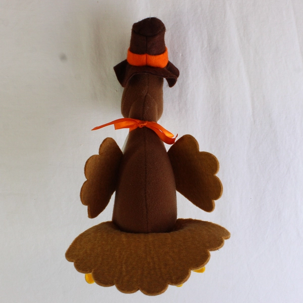 Hallmark Ambassador Thanksgiving Plush Felt Some of my Best Friends are Turkeys
