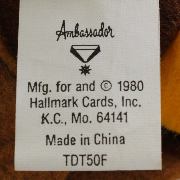 Hallmark Ambassador Thanksgiving Plush Felt Some of my Best Friends are Turkeys