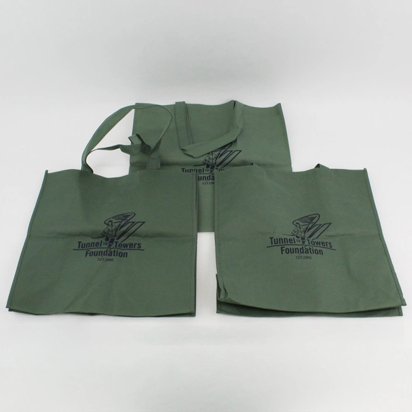 3 Home of The Free Because Of The Brave Reusable Shopping Bag Tunnel to Towers