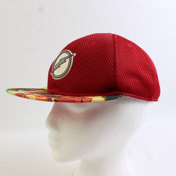 The Flash Graphic Snapback Hat Youth Size Red Adjustable Hat Cap