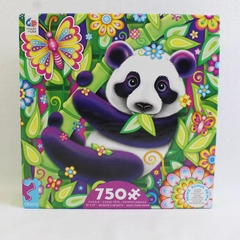CEACO Groovy Animals Panda Bear 750 Piece Puzzle + Bonus Poster