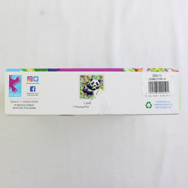 CEACO Groovy Animals Panda Bear 750 Piece Puzzle + Bonus Poster