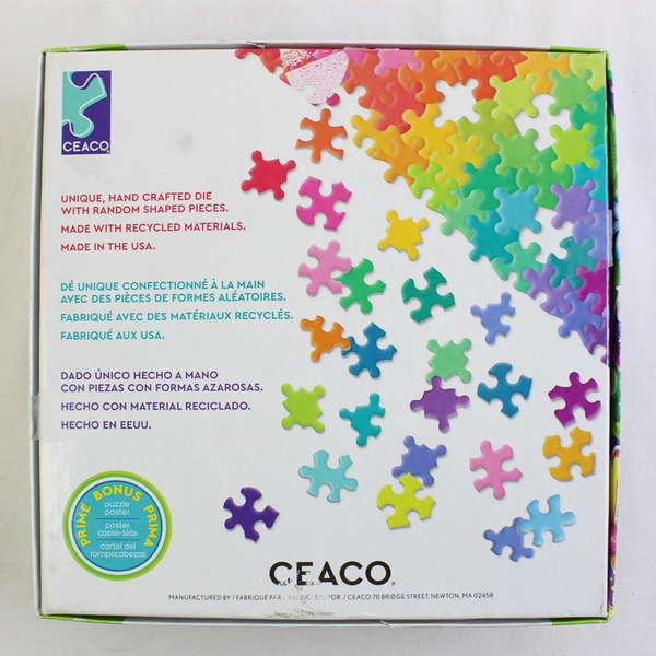 CEACO Groovy Animals Panda Bear 750 Piece Puzzle + Bonus Poster