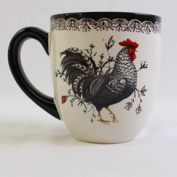 Cracker Barrel Susan Winget Rooster Coffee Mug Farmhouse Decor Collectible
