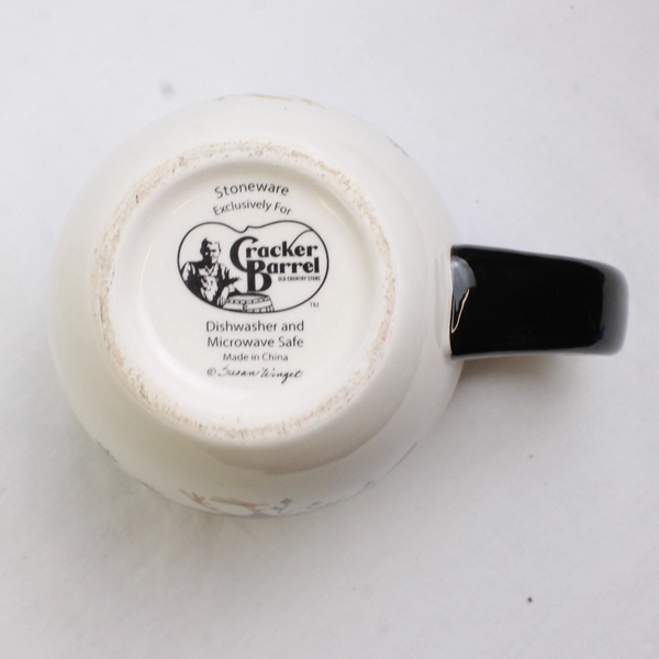 Cracker Barrel Susan Winget Rooster Coffee Mug Farmhouse Decor Collectible