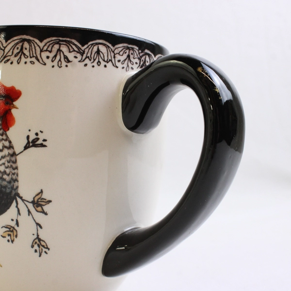 Cracker Barrel Susan Winget Rooster Coffee Mug Farmhouse Decor Collectible