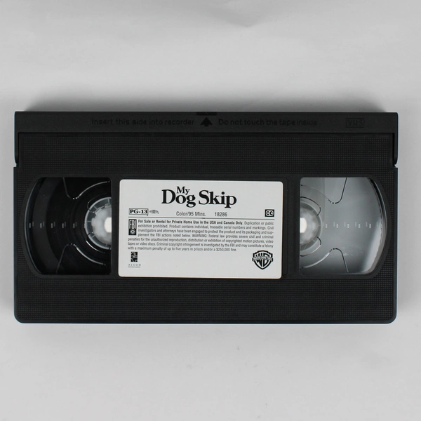My Dog Skip VHS Tape Family Movie, 2000