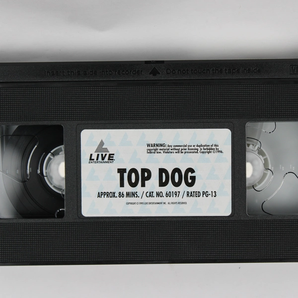Top Dog VHS Cassette Movie 1995 Chuck Norris