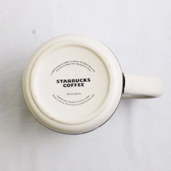 Starbucks Chalkboard Coffee Tea Mug 2009 18 Oz Black Kids Writing #1 Mom