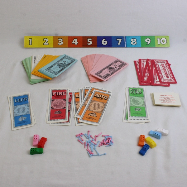 1985 Milton Bradley The Game Of Life Board Game Complete