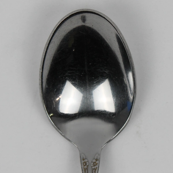 Lot Of 6 Oneida Silver Mansfield (Stainless) Flatware Soup Spoons 7" Long