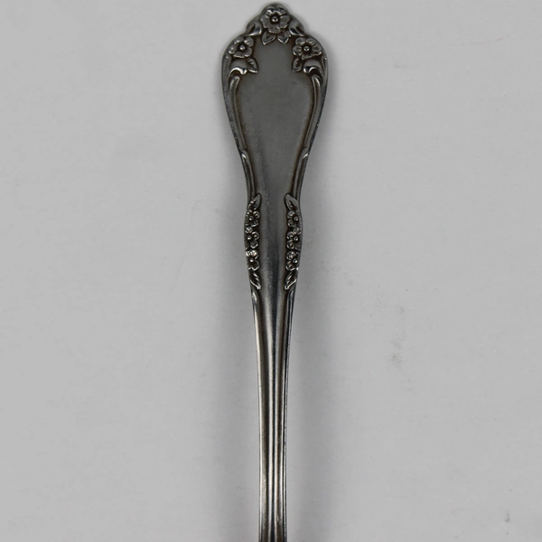 Lot Of 6 Oneida Silver Mansfield (Stainless) Flatware Soup Spoons 7" Long