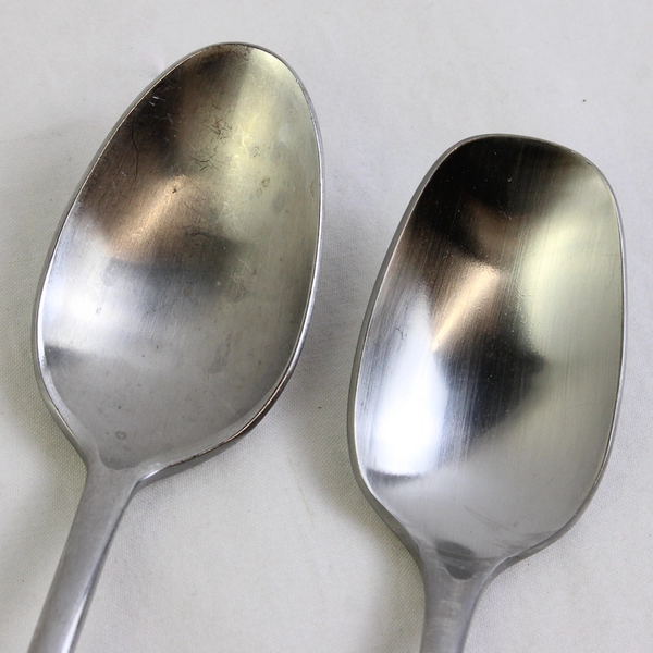 Lot Of 6 Oneida Silver Satin Voss (Stainless) Flatware 5 Teaspoons & 1 Sugar