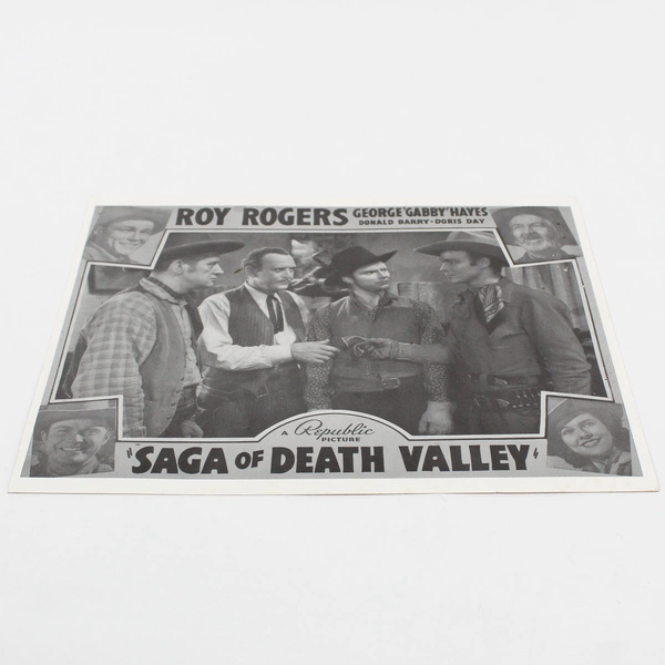 Saga Of Death Valley Roy Rogers Western Movie 8X10 Lobby Card Vintage Reprint 