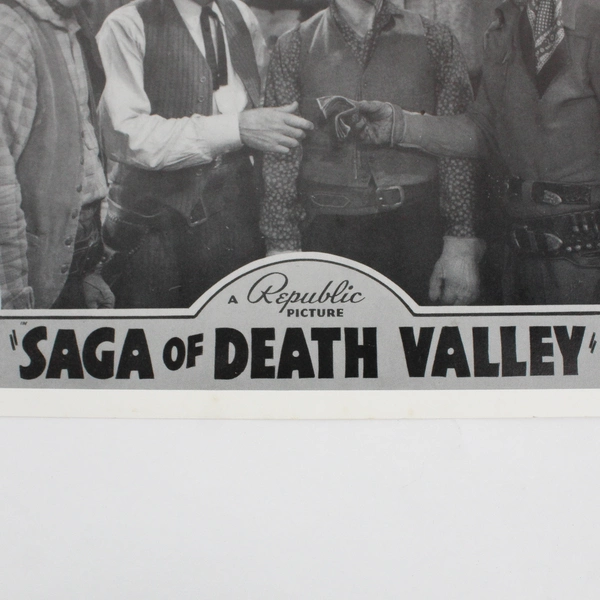 Saga Of Death Valley Roy Rogers Western Movie 8X10 Lobby Card Vintage Reprint 