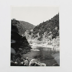 Vintage Rogue River Oregon Steelhead Stream 8X10 Photo Oregon Highway Department