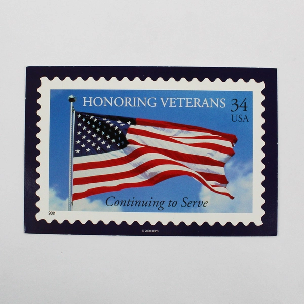 Lot Of 3 USPS Commemorative Stamp Postcards Veterans Women In Military POW MIA 