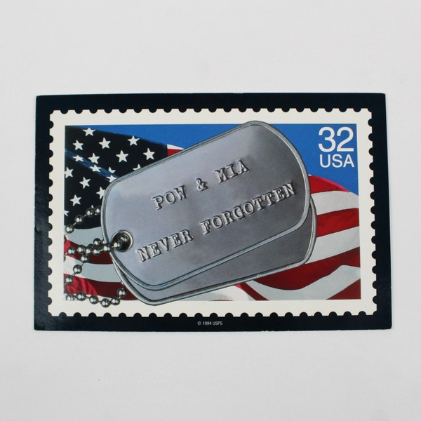 Lot Of 3 USPS Commemorative Stamp Postcards Veterans Women In Military POW MIA 