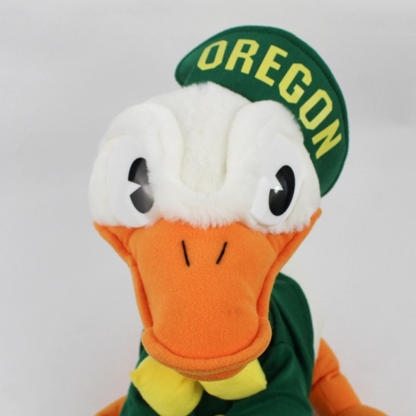 VTG 1992 Purr-Fection by MJC Disney Oregon Ducks Plush 13"