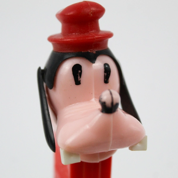 Vintage 1952 Goofy (Pink Face) PEZ Dispenser Austria (No Feet)