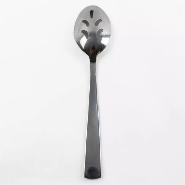 Cambridge Silver Grasmere-Sand Pattern Slotted Serving Spoon 8.75" Rare SS