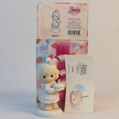Enesco Precious Moments Figure “Birthday Wishes With Hugs & Kisses” 1996 #139556