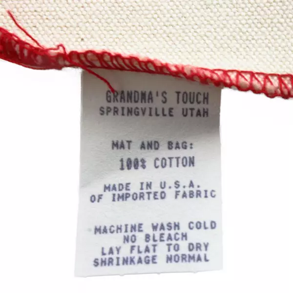  Bakers Cotton Baking Mat 23.5" x 19" & Matching Bag 23.5" x 7.5"