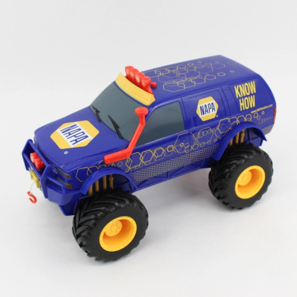 First Gear NAPA Mud Racer Monster Truck 4X4 Lights & Sound W/Winch Works