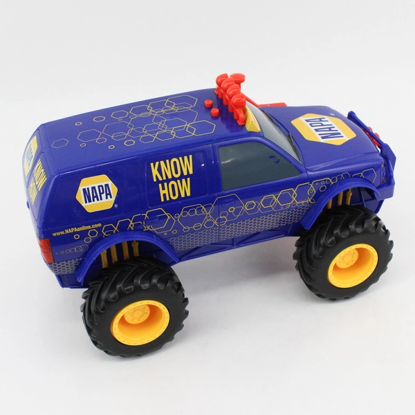 First Gear NAPA Mud Racer Monster Truck 4X4 Lights & Sound W/Winch Works