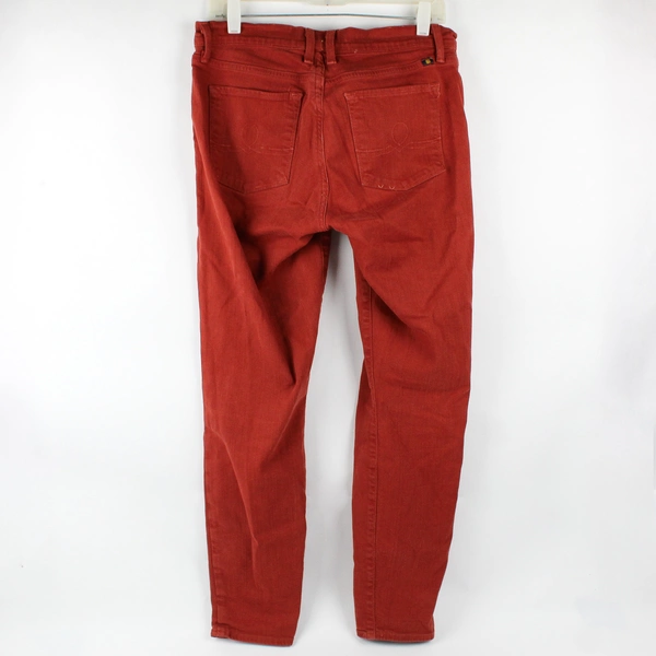 Lucky Brand Sofia Skinny Burnt Orange Jeans Women's Size 12/31