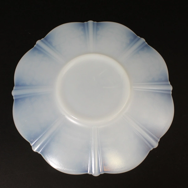  Macbeth Evans American Sweetheart Monax White Milk Glass Opaque Dinner Plate
