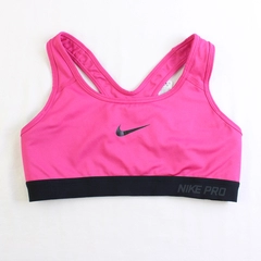 Nike Pro Dri-Fit Magenta Pink Sports Bra Women's Size Small