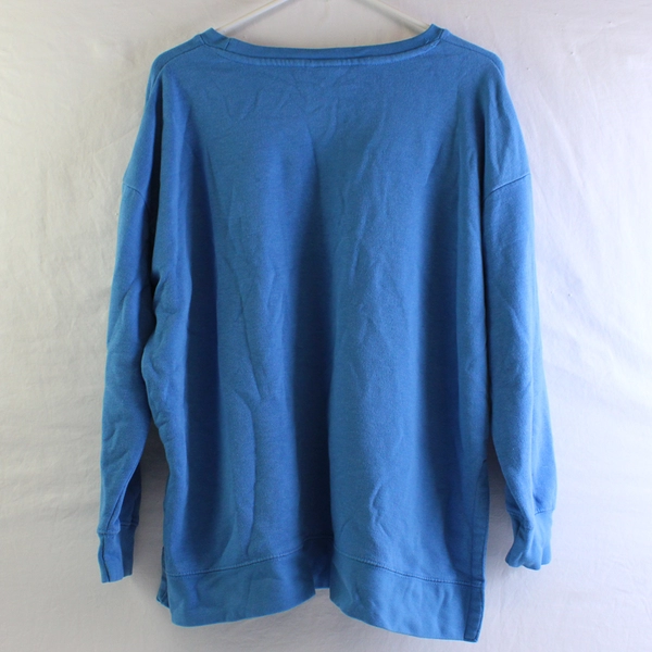 Relaxx Stay Salty Seaside Oregon Blue Sweatshirt Women's Size Small