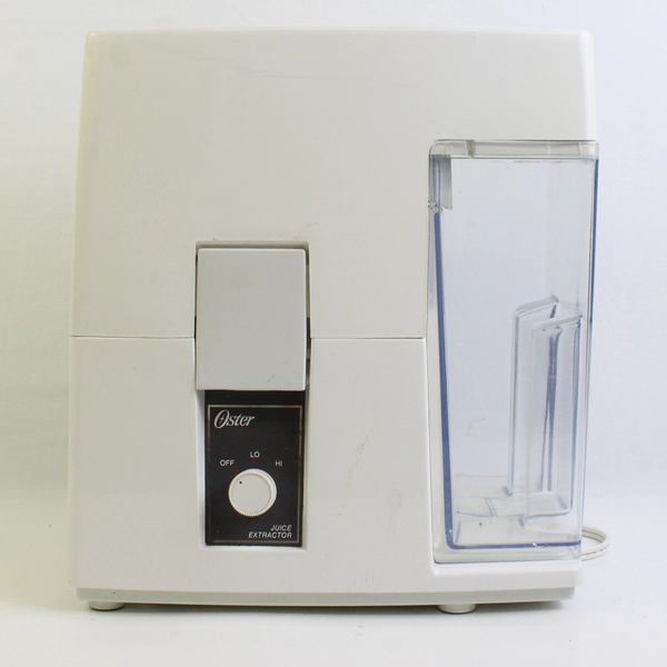 Oster Automatic Juice Extractor White 323-08B Tested Works No Instruction Book