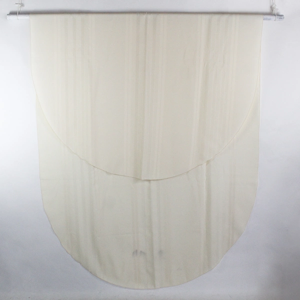 Unbranded Solid Cream/Off White Color Oval Tablecloth 120" x 60"