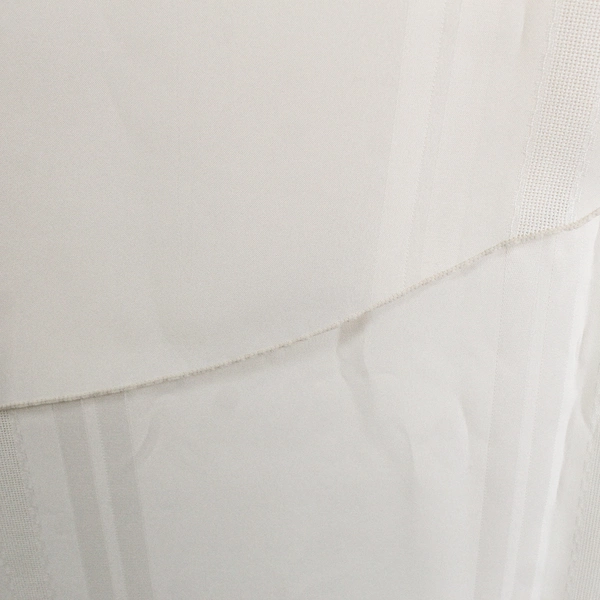 Unbranded Solid Cream/Off White Color Oval Tablecloth 120" x 60"