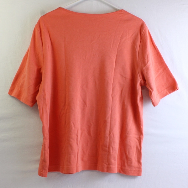 Women's Blair Knit Top Square Neck 3/4 Sleeve Size L