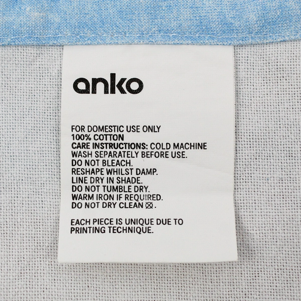 Lot Of 5 Anko Desert Scene Large Fabric Napkins 100% Cotton 19.5" x 27"