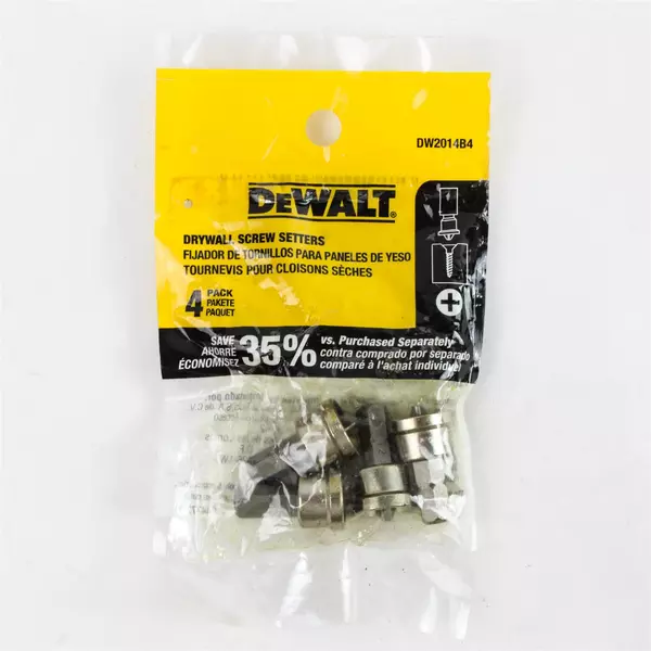 Dewalt DW2014B4 Drywall Screw Setters 4PK