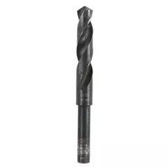 Reduced Shank HSS Drill Bit 1/2" Shank 6.25" Length 21/32