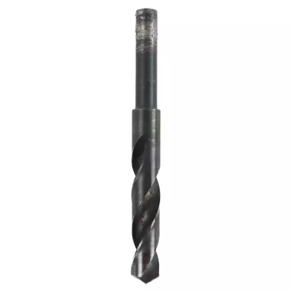 Reduced Shank HSS Drill Bit 1/2" Shank 6.25" Length 21/32