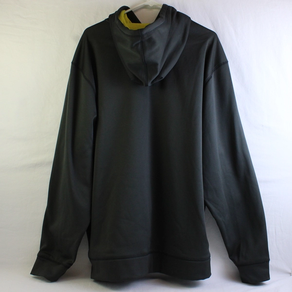 Old Navy Active Men's XXL Gray and Lime Green Dri-Fabric Hoodie