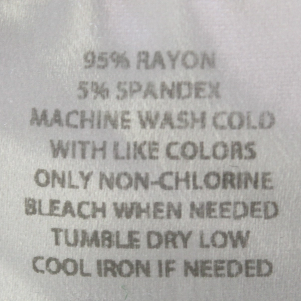 dip Women's L White with Green Tie Dye Spots Short Sleeve T-Shirt