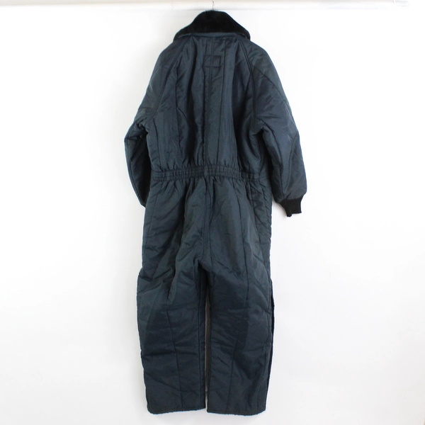 Vintage Walls Blizzard-Pruf Men's XL Regular Blue Snow Snowmobile Coverall Suit