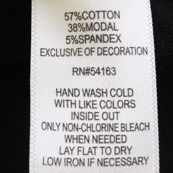 Calvin Klein Women's XL Black Tasseled Lace-Up Front Detail Short Sleeve Blouse