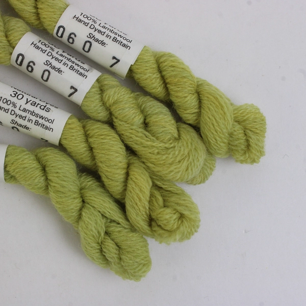 Lot of 14 Broider Wul Lamb's 100% Wool Braids 30 Yards Each Green Shades New